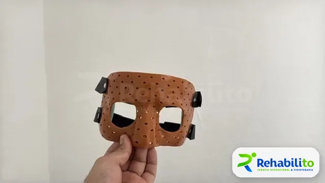 Máscara de protección facial. Termoplástico a la medida para deporte. RehabiliTO, CDMX